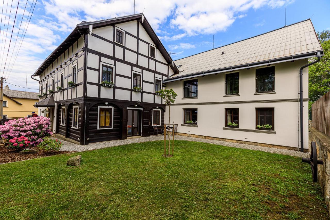 Apartmány Jožák Arnoltice u Decina Exterior foto